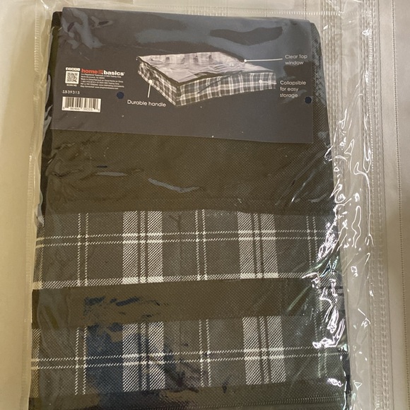 BNIP Home Basics 12-Pair Under Bed Shoe Box Collapsible Clear Top Durable Handle - Picture 4 of 5